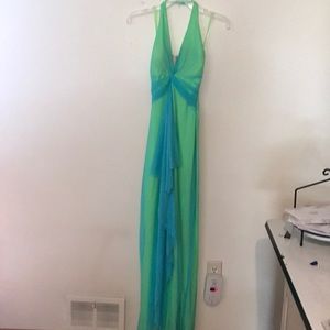 Halter Evening Dress